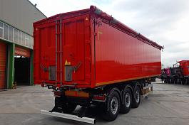 Самосвальный полуприцеп зерновоз Kassbohrer BASIC (ISO PAKCS) алюминиевый 45 м3 ССУ 1220 мм